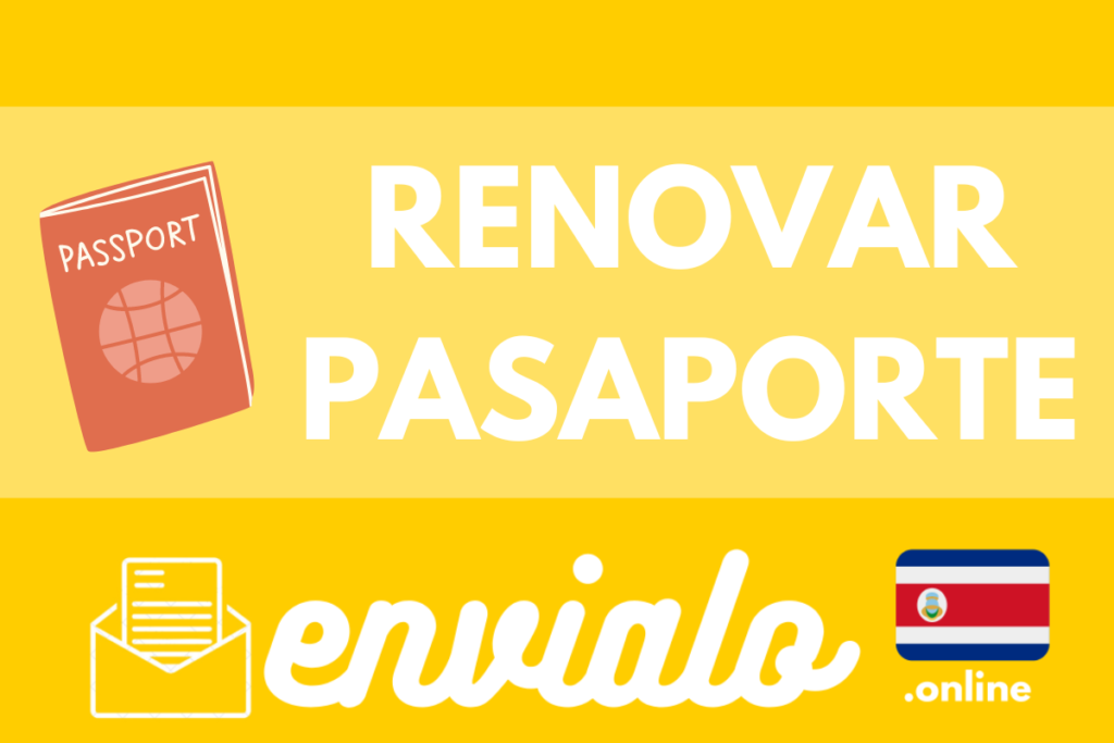 renovar pasaporte correos de costa rica